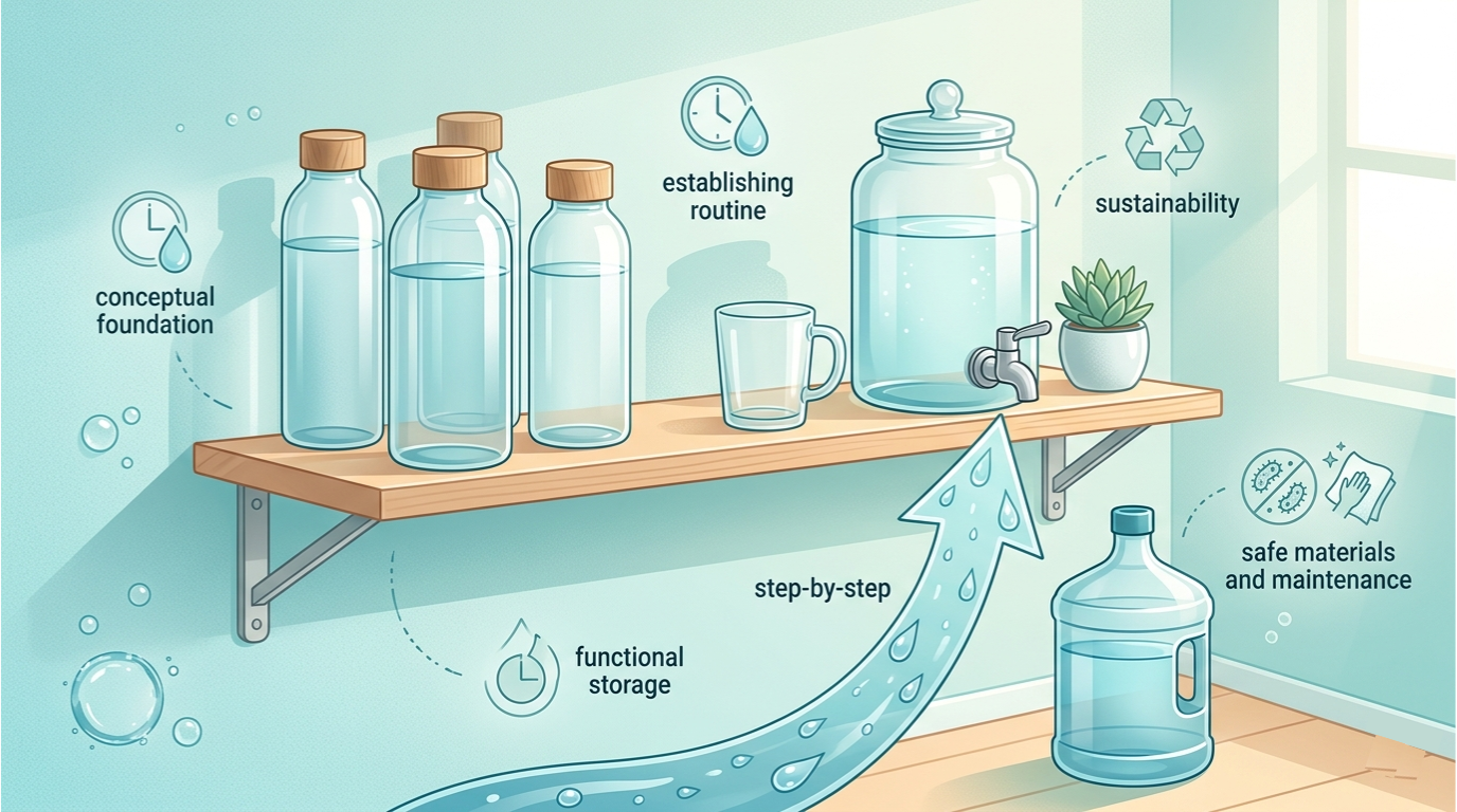 How to Set Up A Home Hydration Station