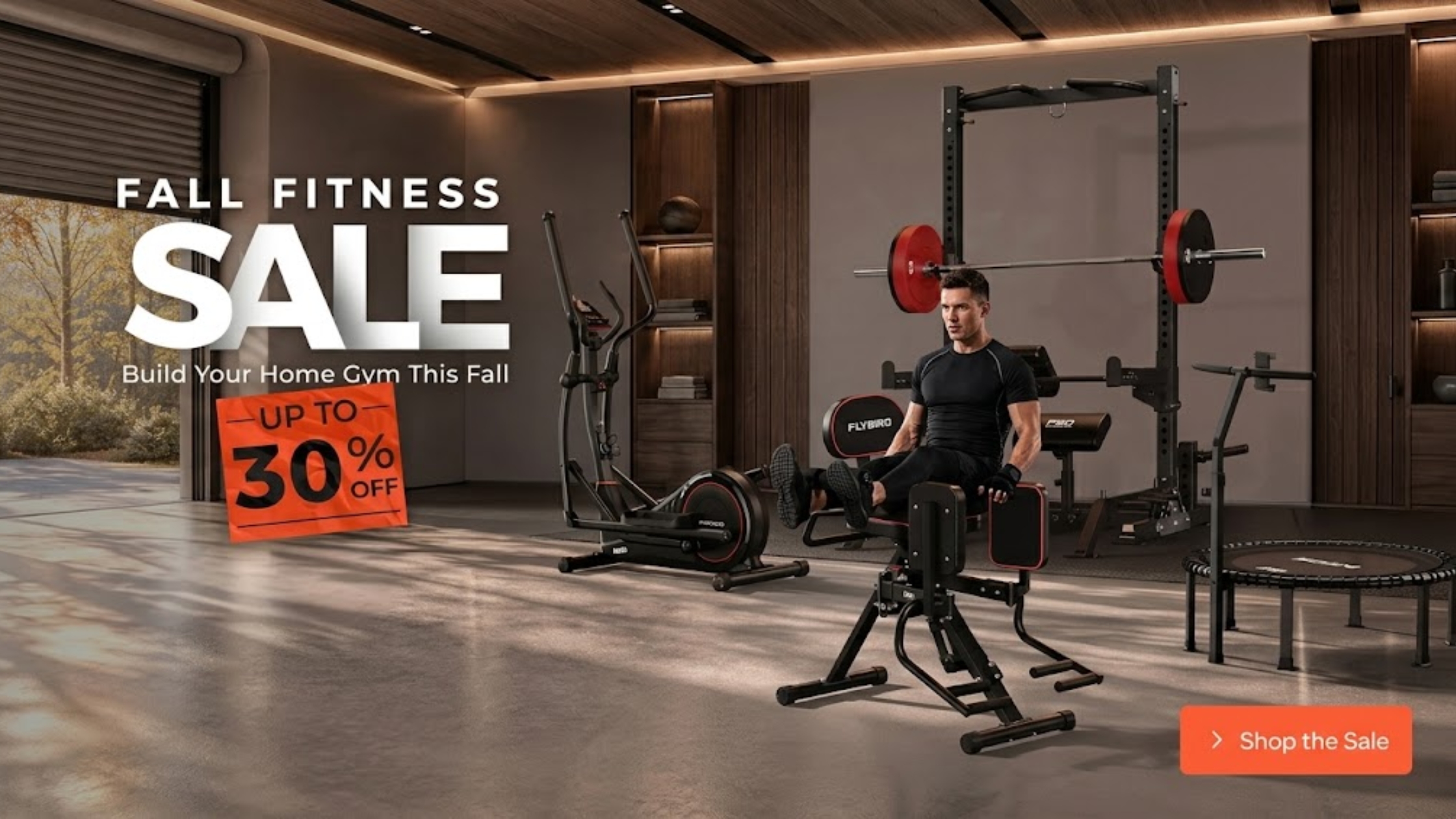 Home gym equipment selection guide featuring strength training, cardio machines, and space-saving fitness equipment.