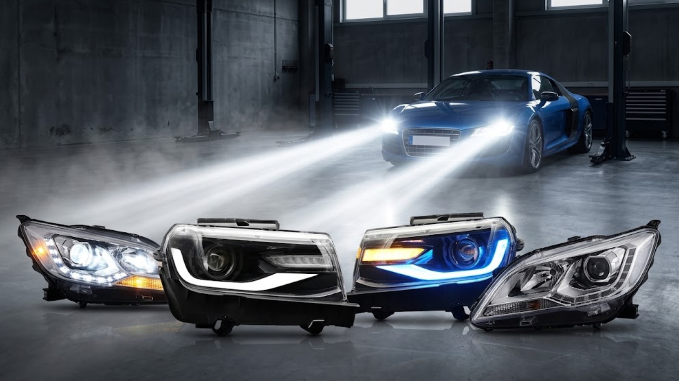 High Beams and Premium LED Car Lights for Improved Nighttime Driving